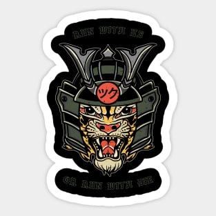 SAMURAI TIGER Sticker